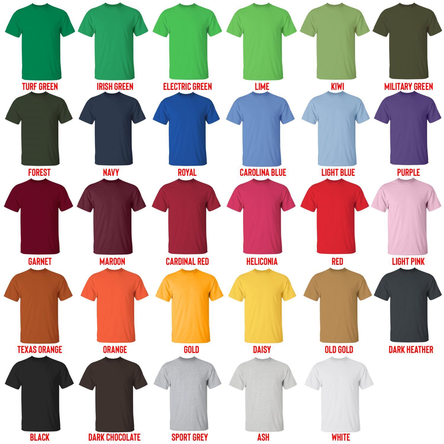 t shirt color chart - BLACKPINK EU Store