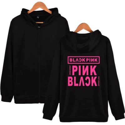 BLACKPINK Fashion Zipper Pullover Hoodie