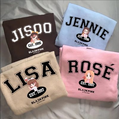 Cute BlackPink Members Chibi Sweatshirt