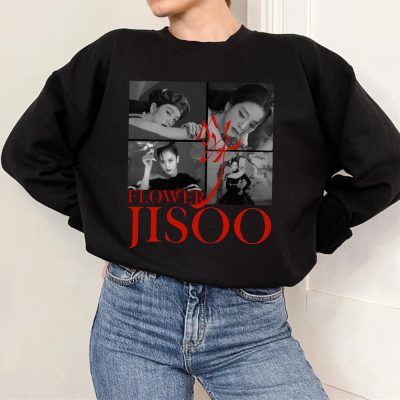 Jisoo Flower Sweatshirt