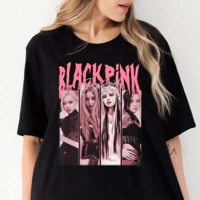 BLACKPINK Born Pink Retro T-shirt