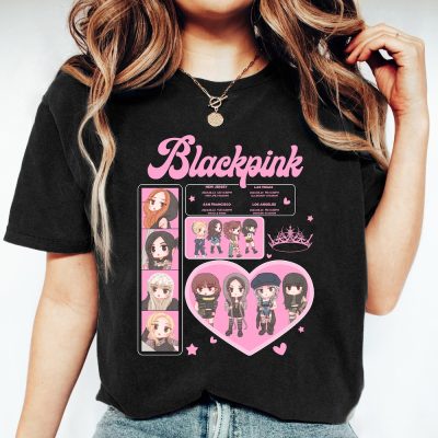 BLACKPINK Chibi Kpop T-shirt