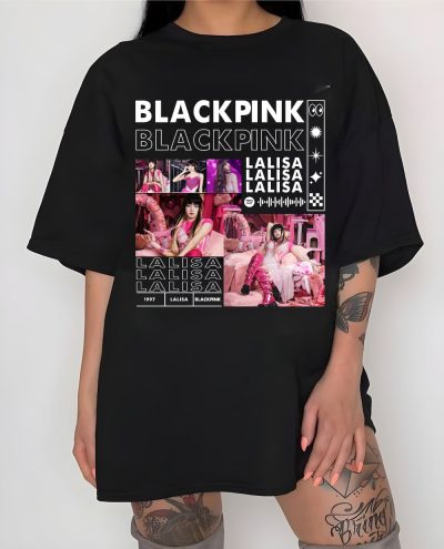 Vintage BLACKPINK Lisa Lalisa Kpop T-shirt