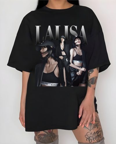 Retro Lalisa BLACKPINK Lisa Kpop T-shirt