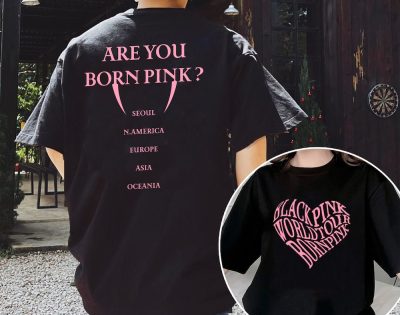 BLACKPINK World Tour Are You Born Pink T-shirt