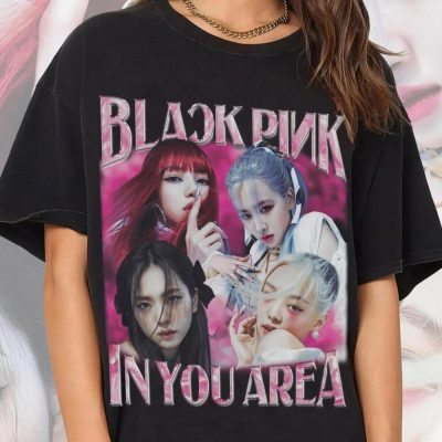 Black Pink Members Black Pink In You Area T-Shirt