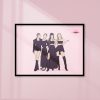 BLACKPINK Minimalist Wall Art