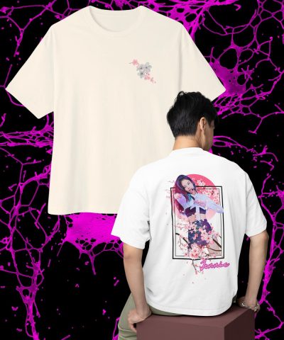 BLACKPINK Jennie Oversized Boxy T-Shirt