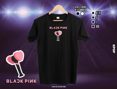 Black Pink Lightstick Kpop t-shirt