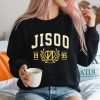 Jisoo Black Pink Text Sweatshirt