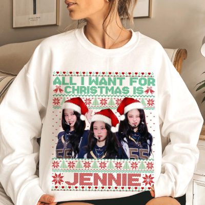 Jennie Kpop Christmas Sweatshirt