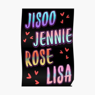 BLACKPINK name Poster