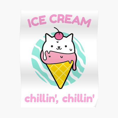 BLACKPINK Ice Cream Chillin Chillin Poster