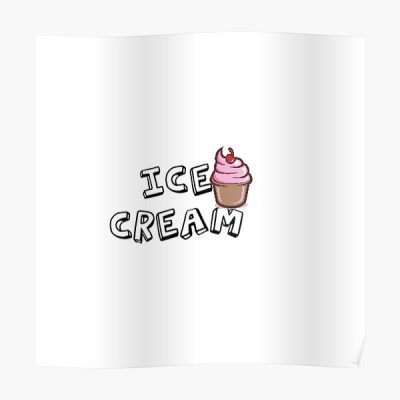 BLACKPINK Ice Cream White Poster