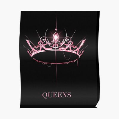 BLACKPINK Crown Black BLACKPINK Poster