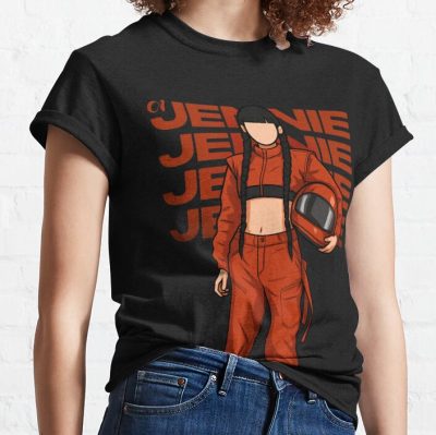BLACKPINK Jennie Design T-shirt