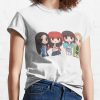 BLACKPINK Chibi Fan Art Cute Kawaii K Pop Cartoon Aesthetic T-shirt
