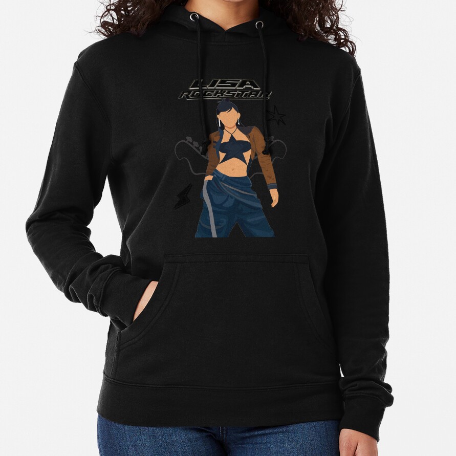 Lisa Rockstar Design Hoodie - Image 2