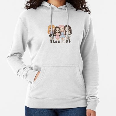 Kpop Girl Group BLACKPINK Lisa Jennie Rose And Jisoo Chibi Anime Art Sugarcase Hoodie