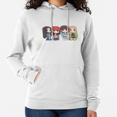 BLACKPINK Chibi Fan Art Cute Kawaii K Pop Cartoon Aesthetic Hoodie
