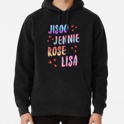 BLACKPINK Hoodies - BLACKPINK name Pullover Hoodie