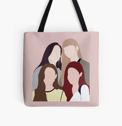 Rose Jennie Lisa Jisoo All Over Print Tote Bag