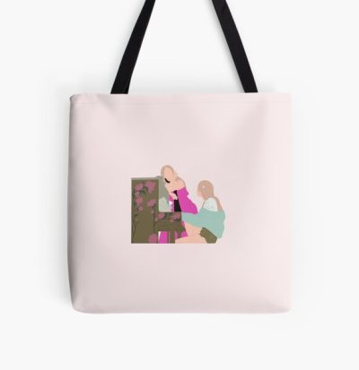 ROSÉ ♡ PARK CHAEYOUNG On The Ground Piano Clip All Over Print Tote Bag