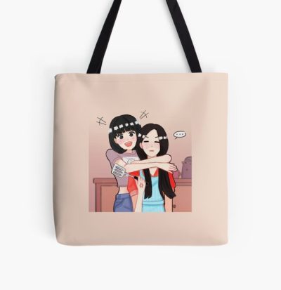 Lisa and Jisoo All Over Print Tote Bag