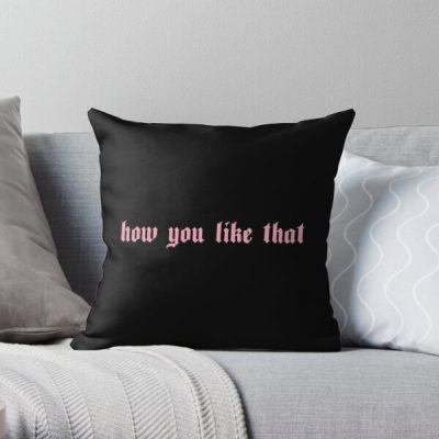 BLACKPINK Pillows - BLACKPINK How You Like That Masks Throw Pillow