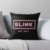 BLACKPINK Pillows - BLACKPINK x BLINK Established 2017 Throw Pillow