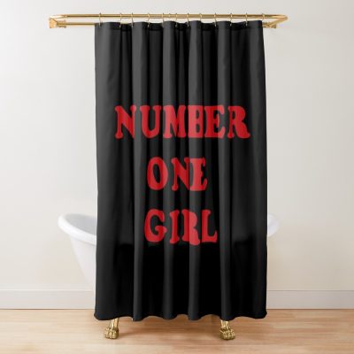 Number One Girl Shower Curtain