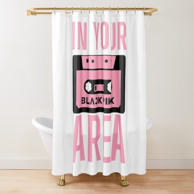 BLACKPINK Born Pink Kpop Fan Korea Music Fan Kpop BLACKPINK World Tour Shower Curtain