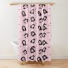 BLACKPINK Jump Illustration K Pop Fan Art Dynamic Pose Shower Curtain