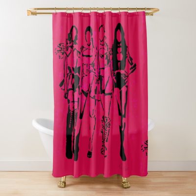 Musical Group Shower Curtain
